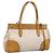 PRADA Handtasche Canvas 2way White Silver Auth ep15981 Silber Weiß