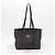 Borsa Tote PRADA in pelle Vittero Dino Nero Oro Auth 203881V D'oro - vista 12