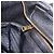 Borsa Tote PRADA in pelle Vittero Dino Nero Oro Auth 203881V D'oro - vista 26