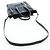 Céline CELINE Luggage Micro Shopper Hand Bag Leather 2way Black Gold Auth 205995V Nero D'oro - vista 8