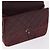 Borsa a tracolla CHANEL Matelasse con catena in pelle Bordeaux Gold CC Auth 206387A D'oro Bordò - vista 23