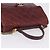 Borsa a tracolla CHANEL Matelasse con catena in pelle Bordeaux Gold CC Auth 206387A D'oro Bordò - vista 7