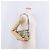 Borsa a Tracolla GUCCI Velluto Beige Argento 001 3829 Auth 206290A - vista 31