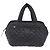 CHANEL Cococoon Boston Bag Nylon Schwarz Silber CC Auth ki6893M - Ansicht 13