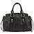 Miu Miu Handtasche Vitellolux Black Gold Auth 206001A Schwarz Golden - Ansicht 2