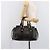 Miu Miu Handtasche Vitellolux Black Gold Auth 206001A Schwarz Golden - Ansicht 24