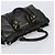 Miu Miu Handtasche Vitellolux Black Gold Auth 206001A Schwarz Golden - Ansicht 6