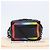 LOUIS VUITTON Taiga Rainbow Mini Soft Trunk Bag Black M30351 LV Auth 203152M Nero - vista 12