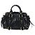 Miu Miu Handtasche Vitellolux 2way Black Gold Auth 202488M Schwarz Golden - Ansicht 2
