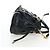 Miu Miu Handtasche Vitellolux 2way Black Gold Auth 202488M Schwarz Golden - Ansicht 4