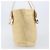 Borsa Tote Miu Miu Raffia Beige Gold Auth 205999A D'oro - vista 3