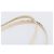 Borsa Tote Miu Miu Raffia Beige Gold Auth 205999A D'oro - vista 9