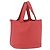 Hermès Sac à main HERMES Pico Tan Lock MM en cuir Rose Argent Auth 203257SAM Argenté