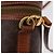 Céline CELINE Macadam Canvas Vanity Handtasche PVC Leather 2way Brown Gold Auth ep16269 Braun Golden - Ansicht 8