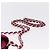 Borsa a tracolla con catena PRADA Nylon Rosa Argento Auth 206227A - vista 14