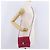 Borsa a tracolla con catena PRADA Nylon Rosa Argento Auth 206227A - vista 30