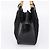 Borsa a mano GUCCI Bamboo Nylon Nero Argento 000 1014 0575 Auth ep16141 - vista 4