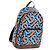 BURBERRY Monogram Summer Rucksack PVC Canvas Blue Silver Auth 202677M Silber Blau