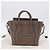 Céline Borsa a mano CELINE Luggage Nano Shopper in pelle 2way Beige Silver Auth BA15791V Argento - vista 12