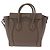 Céline Borsa a mano CELINE Luggage Nano Shopper in pelle 2way Beige Silver Auth BA15791V Argento - vista 2