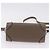 Céline Borsa a mano CELINE Luggage Nano Shopper in pelle 2way Beige Silver Auth BA15791V Argento - vista 5