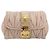 Borsa a tracolla Miu Miu Matelassé Pelle Rosa Oro Auth bs37375 D'oro - vista 13
