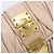 Borsa a tracolla Miu Miu Matelassé Pelle Rosa Oro Auth bs37375 D'oro - vista 18