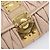 Borsa a tracolla Miu Miu Matelassé Pelle Rosa Oro Auth bs37375 D'oro - vista 8