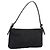 FENDI Zucca Canvas Accessory Pouch Black Silver 8BR041 Auth mr3012V Silvery