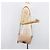 Bolso de hombro PRADA de piel beige plata Auth ep16017 - vista 36