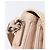 Bolso de hombro PRADA de piel beige plata Auth ep16017 - vista 9
