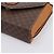 Céline Bolsa de Ombro CELINE Macadam Canvas PVC Leather Brown Gold Auth ep16182 Marrom Dourado - vista 10