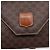 Céline Bolsa de Ombro CELINE Macadam Canvas PVC Leather Brown Gold Auth ep16182 Marrom Dourado - vista 17
