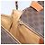 Céline Bolsa de Ombro CELINE Macadam Canvas PVC Leather Brown Gold Auth ep16182 Marrom Dourado - vista 22