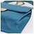 PRADA Chain Shoulder Bag Leather Blue Gold Auth 206268V Golden - view 16