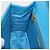 PRADA Chain Shoulder Bag Leather Blue Gold Auth 206268V Golden - view 24