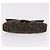 Borsa a Tracolla FENDI Zucca Canvas Mamma Baguette Nero Marrone Auth 206109V - vista 6