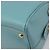 Bolsa Boston PRADA couro Saffiano 2way Azul Claro Ouro Auth 203450M Dourado - vista 21