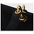 Borsa Christian Dior Lady Dior Canage Canvas Black Gold Auth ep16214 Nero D'oro - vista 9