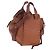 LOEWE Hammock Handtasche Leder 2way Braun Gold Authentisch 204880SAM Golden