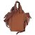 LOEWE Hammock Handtasche Leder 2way Braun Gold Authentisch 204880SAM Golden - Ansicht 13