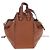 LOEWE Hammock Handtasche Leder 2way Braun Gold Authentisch 204880SAM Golden - Ansicht 2