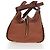 LOEWE Hammock Handtasche Leder 2way Braun Gold Authentisch 204880SAM Golden - Ansicht 4