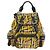 BURBERRY Nova Check Graffiti Backpack Canvas Beige Silver Auth 203410M Silvery - view 13