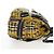 BURBERRY Nova Check Graffiti Backpack Canvas Beige Silver Auth 203410M Silvery - view 4