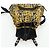 BURBERRY Nova Check Graffiti Backpack Canvas Beige Silver Auth 203410M Silvery - view 9