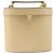 Céline Borsa a spalla CELINE Vanity in pelle 2way Beige Tono Oro Auth 205952A - vista 13