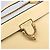 Céline Borsa a spalla CELINE Vanity in pelle 2way Beige Tono Oro Auth 205952A - vista 20