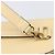 Céline Borsa a spalla CELINE Vanity in pelle 2way Beige Tono Oro Auth 205952A - vista 9