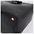 Borsa a tracolla Salvatore Ferragamo Vala in pelle nera e oro autentica 206057A Nero D'oro - vista 15